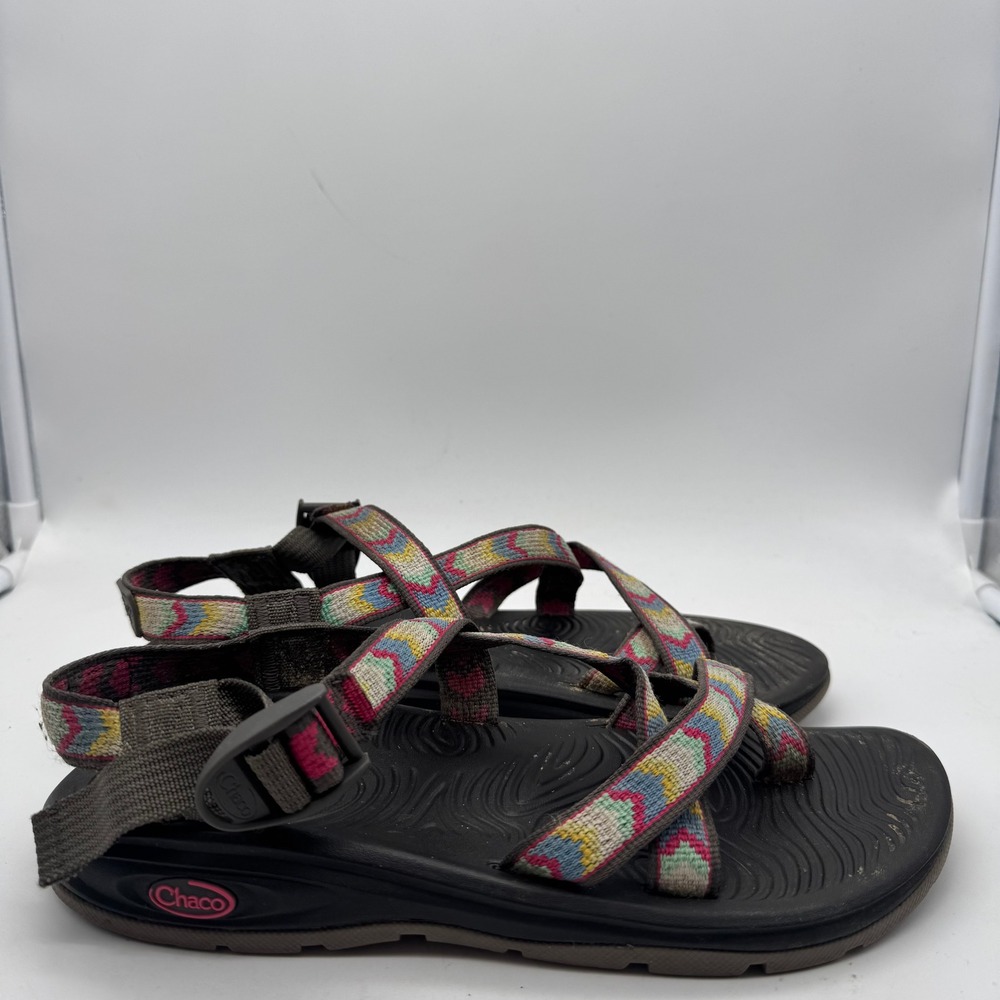 Chaco Women's Z Sandals Multi Color‎ Straps Adjustable Outdoor Walking Size W9